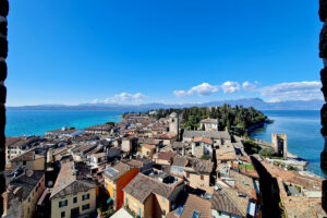 Tetti di Sirmione visti dalla torre della Rocca