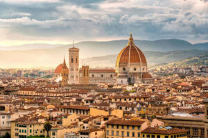 Fotografia con vista panoramica di Firenze