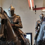Visita guidata per bambini - Il Castello e il Museo delle Armi di Brescia Fotografia di una ricostruzione di drappello militare nel Museo delle Armi Marzoli di Brescia