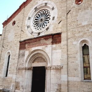 Facciata della chiesa di San Francesco d'Assisi a Brescia, XIII sec.