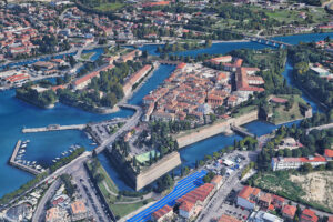 Peschiera del Garda: foto satellitare