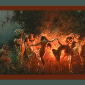 Fire dance, Joseph Tomanek, 1889