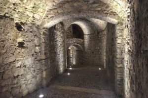 Visita guidata al Castello di Brescia con degustazione Un tratto coperto della Strada del Soccorso