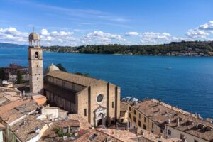 Duomo e golfo di Salò
