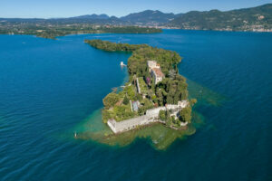 Veduta panoramica dell'Isola del Garda