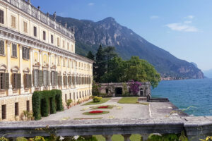 Affaccio sul lago di Villa Bettoni a Bogliaco