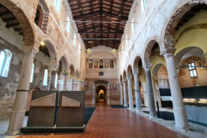 Chiesa longobarda di San Salvatore nel Museo di Santa Giulia, 753 d.C.
