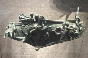 Pettorale di cavallo in bronzo